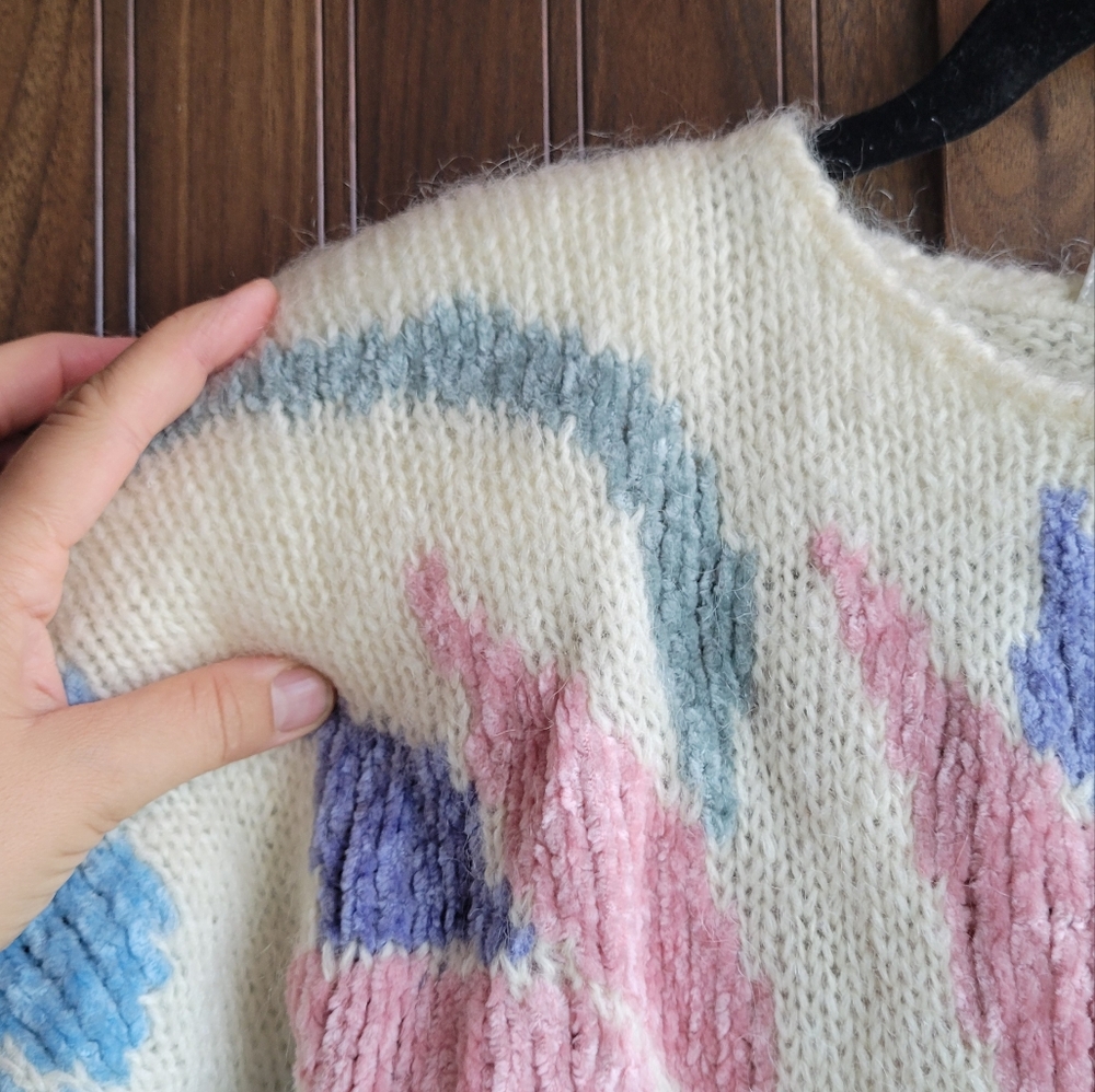 Vintage 80's womans sweater - Picture 2 of 6